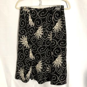 Ann Taylor Loft Silk Skirt